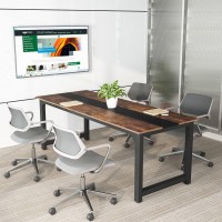 Tribesigns Modern Computer Desk 708 X 315 Inch Large Office Desk Computer Table Study Writing Desk Workstation For Home Offic