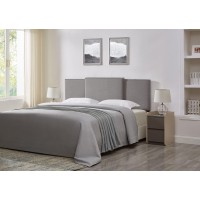 Ball & Cast Upholstered Headboard, King/Full/Queen, Grey