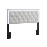 Faux Leather Headboard Only W/ Led (Full/Queen)