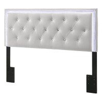 Faux Leather Headboard Only W/ Led (Full/Queen)