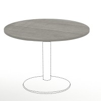 Lorell Essentials Table Top, Weathered Charcoal
