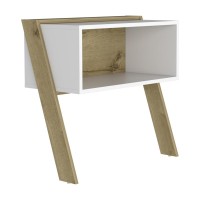 Leticia Nightstand Light Oak White