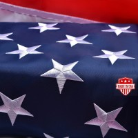 American Flag 25 X 4 Ft Small American Flag Heavyweight Nylon With Stitched Stripes Embroidered Stars Brass Grommets Us Fla