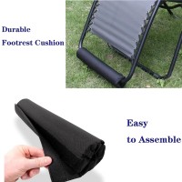 Zero Gravity Chair Cushion For Foot Rest Universal Folding Loungers Anti Gravity Recliners Outdoor Chaise Patio Lawn Camping Ch