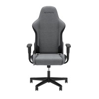 Respawn 110 Gaming Chair - Gamer Chair Pc Computer Chair, Ergonomic Gaming Chairs, Office Chair With Integrated Headrest, Gaming Chair For Adults 135 Degree Recline With Angle Lock - Grey Fabric