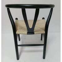 GFURN Dagmar Chair Black and Natural Cord