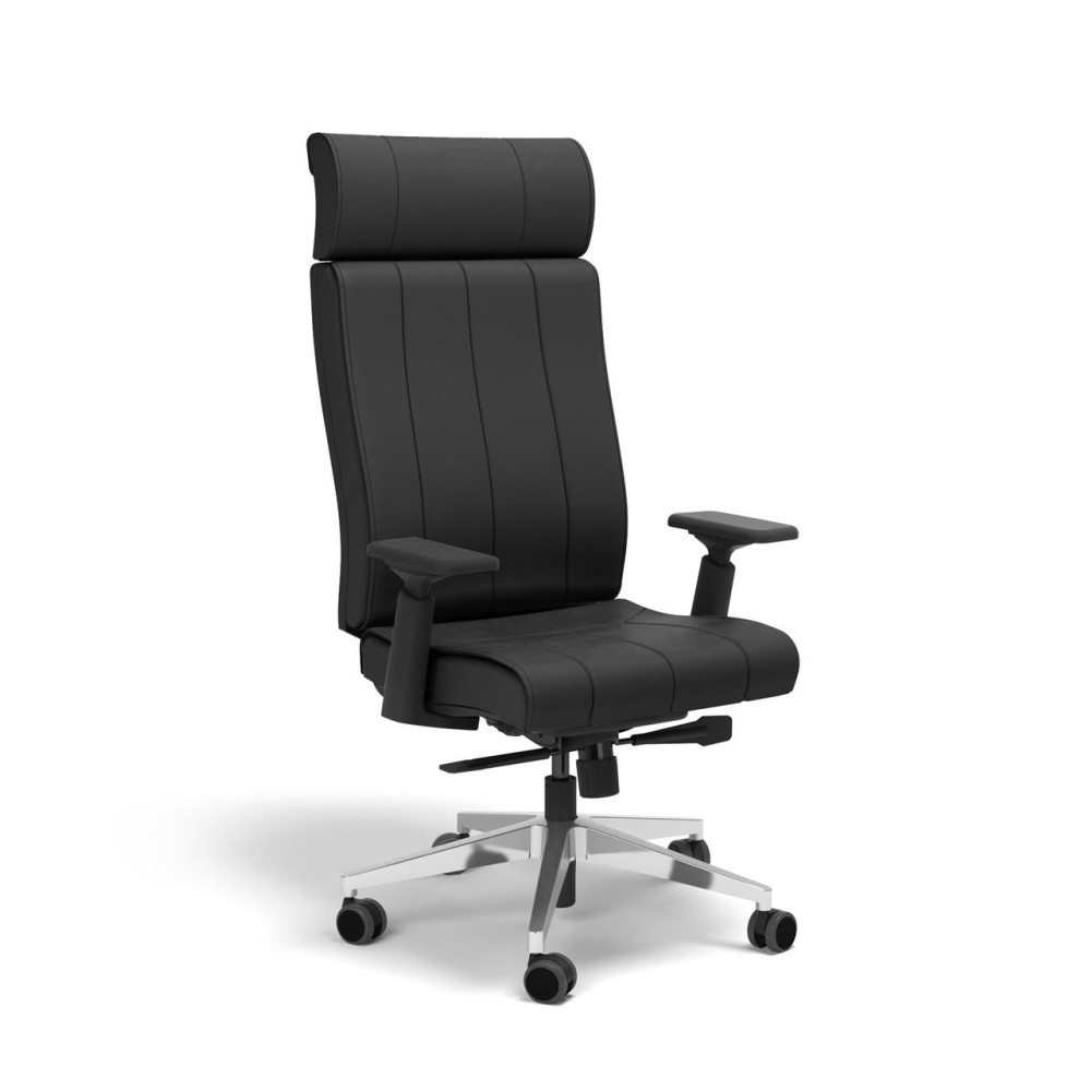 Essence Office Chair Black Leather