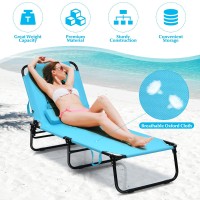 Gotoplay Folding Beach Lounge Chair Navy