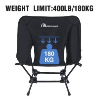 Moon Lence Camping Chairs, 2 Pack Portable Folding Ultralight Camp Chair With Carry Bag, Outdoor Foldable Chair For Backpacking, Hiking, Beach, Travel & Picnic, Lawn Chairs, Low