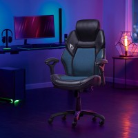 Dps 3D Insight Gaming Chair With Adjustable Headrest, Faux Leather (Blue)