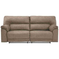 Power Sofa with 2 Seat Reclining Mechanism, Slate Gray