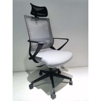 Manila Office Chair Black Grey