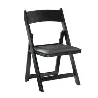 FOLDING GAME CHAIR - ANTIQUE WHITE