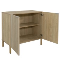 Merk Brown cabinet 2 Door(D0102H5L50P)