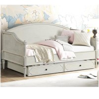 Lucien Antique White Finish Trundle (Twin)