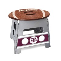 Texas A&M Folding Step Stool - 13In. Rise