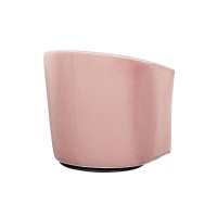 Keely Blush Swivel Chair