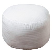 Pouf Ottoman Filling ,Footstool Filler, Polyfill Stuffing,Pouf Stuffing,Pouf Ottoman Filler,Pouf Insert,Bean Bag Filler,20X20X12 Inches Round Poof Filler, Floor Bean Bag Chair Stuffing (Pouf Filling)