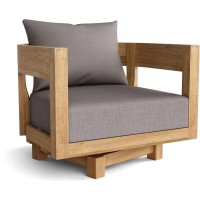 Anderson Teak Coronado Deep Seating Swivel Armchair