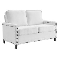 Modway Ashton Sofas, Loveseat, White