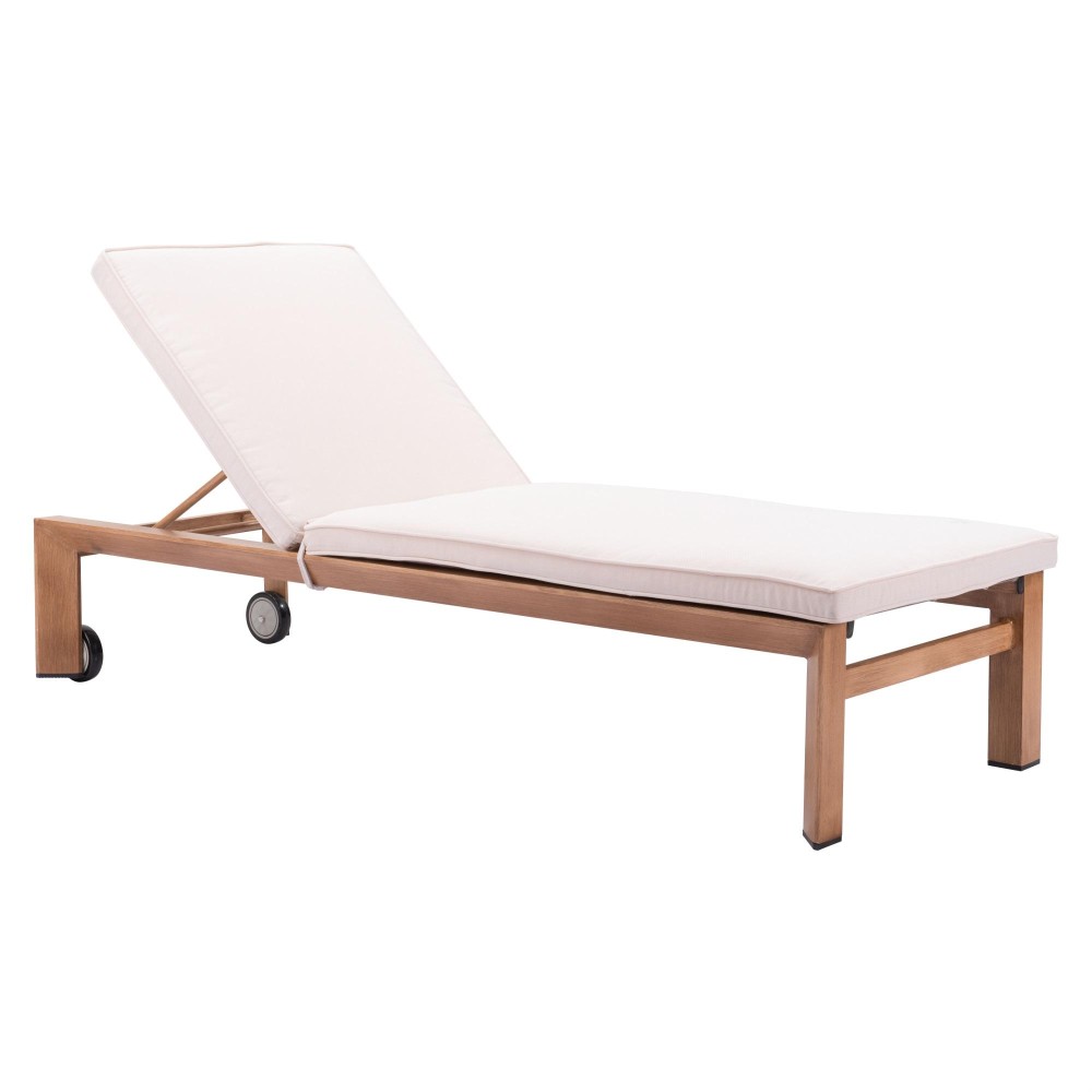 Cozumel Lounge Chair Beige And Natural