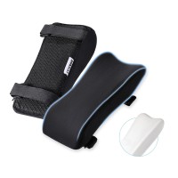 Dokicat Ergonomic Memory Foam Office Chair Armrest Pads, Gaming Chair Arm Rest Cover Pillow, Elbow Support Cushion For Computer, Wheelchair And Desk Chairs (Set Of 2)