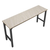 Manhattan Comfort Fortress 724 Garage Table In Charcoal Gray