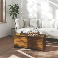 vidaXL Coffee Table Brown Oak 90x50x415 cm Engineered Wood