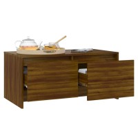 vidaXL Coffee Table Brown Oak 90x50x415 cm Engineered Wood