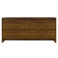 vidaXL Coffee Table Brown Oak 90x50x415 cm Engineered Wood