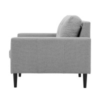 Ritchie KD Fabric Accent Arm Chair