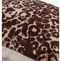 Kosas Home Margot 22x22 Throw Pillow Fossil Brown