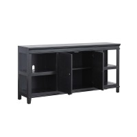 66 Inch Media console Black