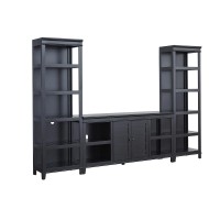 66 Inch Media console Black