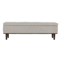 Louise Tufted Storage Bench 54 By Kosas Home