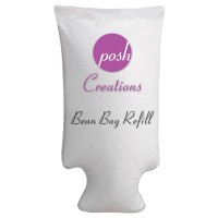 Posh Creations Foam Filling Bean Bag Refill 75L New White