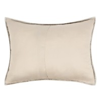 Dimitry 100 Rayon Velvet Pebble Beige Standard Sham by Kosas Home