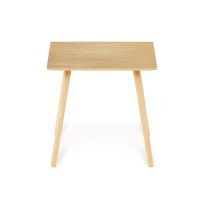 Furinno Small End Table Square Oak