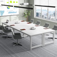 Tribesigns 70.8??Xecutive Desk, Large Office Computer Desk With Thicken Frame, Modern Simple Workstation Business Furniture For Home Office, White