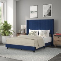 Bianca Full Upholstered Platform Bed