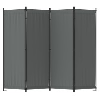 Morngardo Room Divider Folding Privacy Screens 4 Panel Room Partitions 88 Foldable Wall Dividers Portable Separating For H