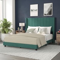 Bianca Queen Upholstered Platform Bed