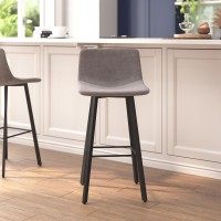 Caleb Modern Armless 30 Inch Counter Height Stools