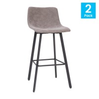 Caleb Modern Armless 30 Inch Counter Height Stools