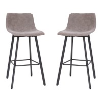 Caleb Modern Armless 30 Inch Counter Height Stools