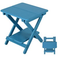 Nalone Outdoor Folding Side Table 15.7