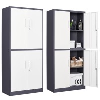 Storage Cabinets With Doors And Shelves 71 Metal Garage Storage Cabinet With Locking Doors Garage Storage Cabinets Adjustable