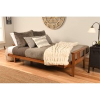 Kodiak Furniture Monterey Barbados Sofa With Suede Chocolate Fabric Mattress