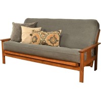 Kodiak Furniture Monterey Barbados Sofa And Marmont Thunder Blue Fabric Mattress