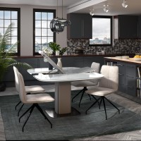 Neos Modern Furniture Dining Tables, White